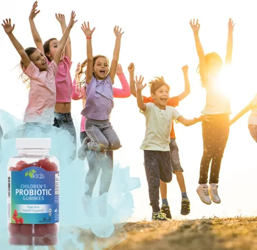 Vista 3 de Mountain Meadow Herbs Gomitas probióticas para niños 60