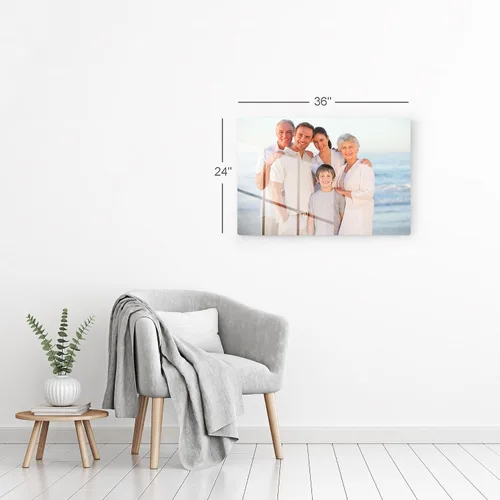 Vista 6 de Smile Art Design Decoración de pared personalizada de metal de alta calidad, panel de aluminio rígido brillante HD, coloca tu foto en metal, listo