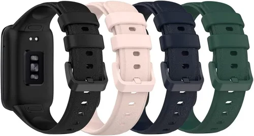 Vista 17 de Senter Correa de silicona suave de liberación rápida para reloj inteligente Huawei Band 7 Pro
