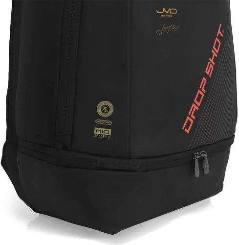 Vista 8 de Drop Shot Airam JMD - Bolsa de pádel unisex – Versátil bolsa de pádel multicolor – alternativa para atletas de tenis – con compartimento aislado