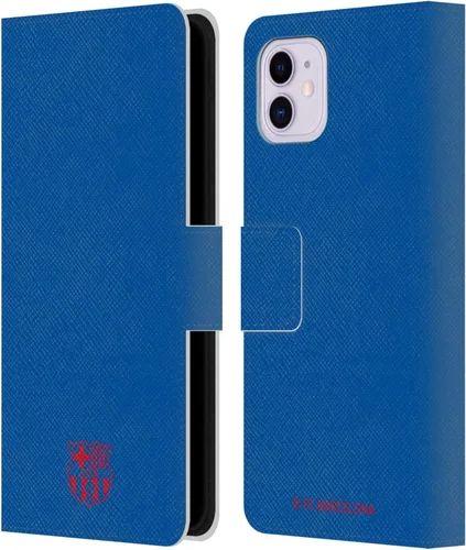 Vista 38 de Head Case Designs Funda de piel con licencia oficial del FC Barcelona Barca Crest Patterns, tipo cartera, compatible con Apple iPhone 11