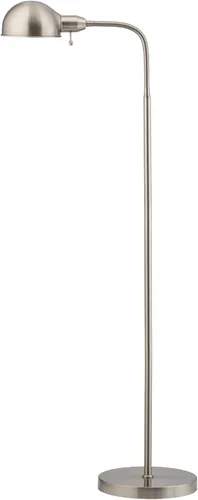Vista 9 de O'Bright - Lámpara de pie ajustable con cuello de cisne flexible y pantalla giratoria, enchufe E26, base de 10 pulgadas, ideal para leer, mesita