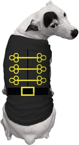 Vista 2 de Disfraz de cascanueces – Camisa de perro de temporada de vacaciones (negro, talla XS)