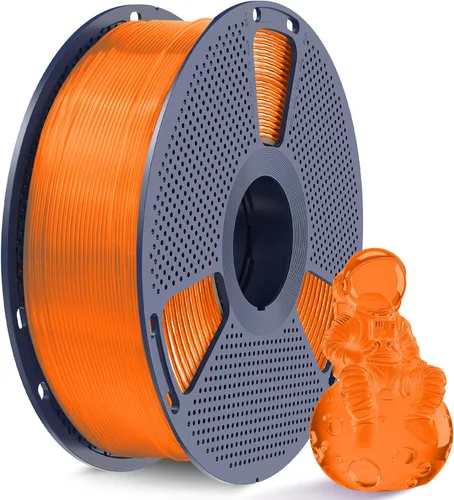 Vista 10 de SUNLU Filamento de TPU de 0.07 in, (22 lbs, 10 paquetes, 95a TPU)