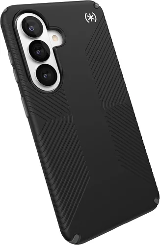 Vista 12 de Speck Funda para Samsung Galaxy S25 Plus, protección contra caídas de 13 pies, agarre antideslizante, funda para Samsung S25 Plus, bisel elevado
