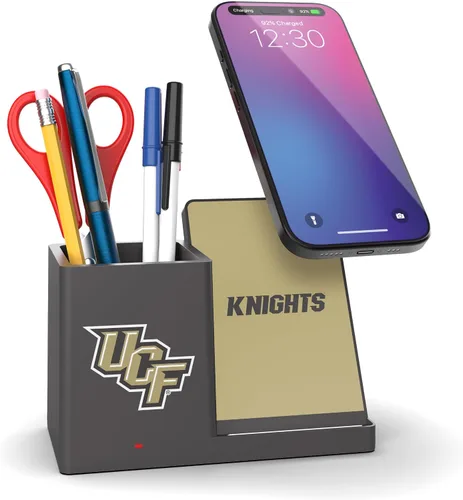 Vista 37 de SOAR NCAA - Soporte de carga inalámbrico unisex para teléfono celular y organizador de escritorio Color del