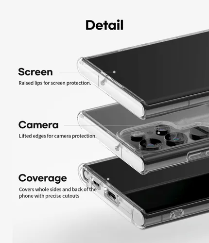 Vista 7 de GOOSPERY Cartera transparente diseñada para Galaxy S22 Ultra, delgada, fácil de usar con capacidad para 2 tarjetas, funda protectora de TPU suave