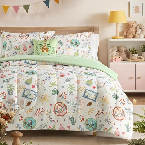 Vista 19 de Kaleido Space Juego de Edredón para Niños Tamaño Twin para Niños, Juego de Ropa de Cama de Juegos de Pelota que Brilla en la Oscuridad, 1 Edredón, 1