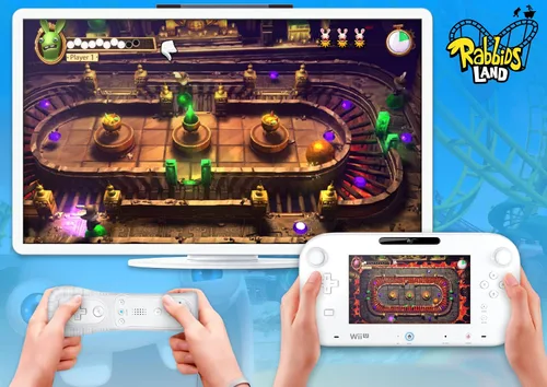 Vista 2 de Rabbids Land - Nintendo Wii U