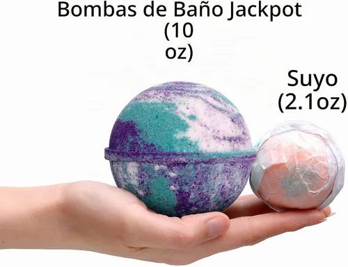 Vista 3 de Bomba de baño con anillo sorpresa dentro, Mermaid Daydream, extragrande, 10 onzas Fabricado en Estados Unidos
