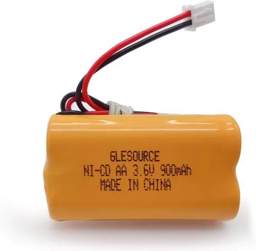 Vista 3 de Batería de emergencia de 3.6V 900mAh Ni-CD AA, batería de repuesto para Exitronix 10010037, Max Power B2-0031 MH468886, Unitech LEDR-1 6200RP