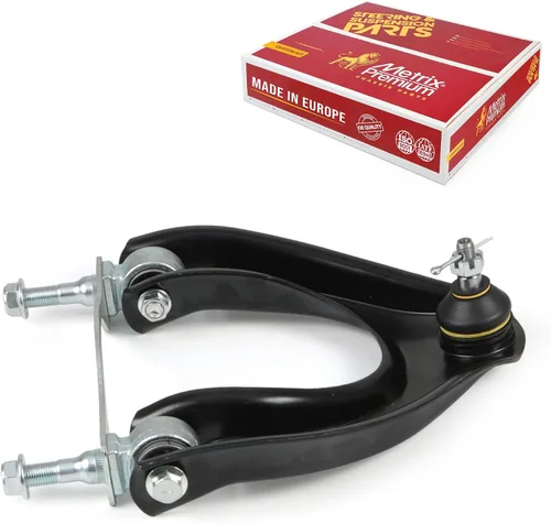 Vista 29 de Metrix Premium Chassis Parts - Brazo de control superior delantero derecho con junta esférica y conjunto de buje para 82-85 Mercedes-Benz 300CDT