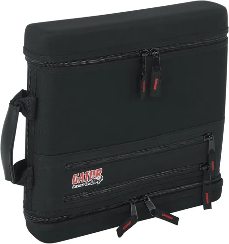 Vista 16 de Gator Cases - Bolsa acolchada para sistemas inalámbricos con correa de hombro extraíble, capacidad para un receptor, dos micrófonos y paquetes