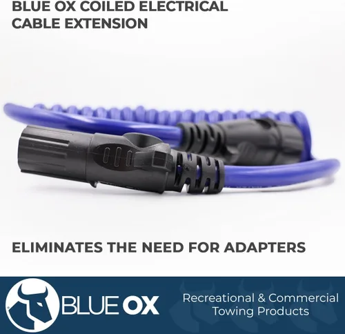 Vista 2 de Blue Ox BX88206 7 a 6 Cable eléctrico en espiral