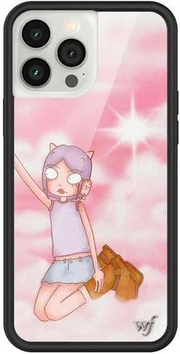 Vista 23 de Wildflower Carcasas – Compatible con iPhone 13 Pro Max Parachoques protector, certificado de prueba de caídas de 6.5 pies, propiedad de mujeres