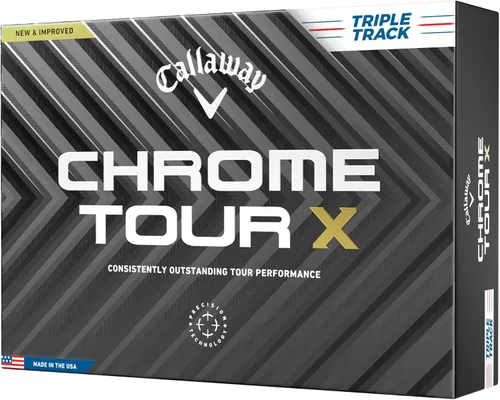 Vista 8 de Pelotas de golf Callaway Chrome Tour X Amarillo