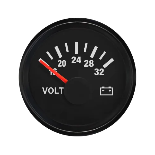Vista 9 de ELING – Voltímetro digital de 52 mm, 2 pulgadas, 12V 24V DC, para auto y barco, con retroiluminación, a prueba de agua IP67
