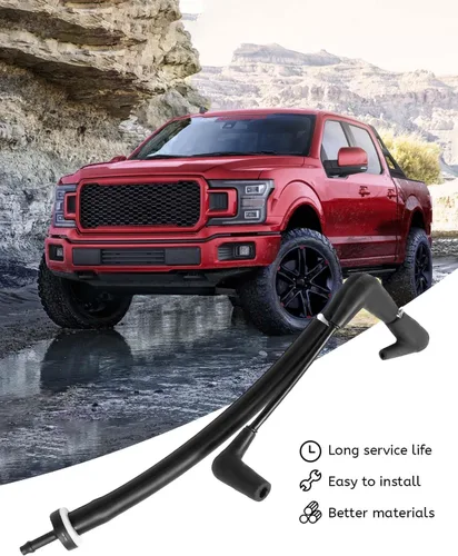 Vista 5 de FL3Z-3A788-B Manguera de Vacío con Válvula de Retención Automática Compatible con Ford F-150 Expedition Lincoln Navigator 2017 2018 2019 2020