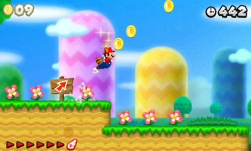 Vista 7 de Nintendo 2DS blanc-rouge + New Super Mario Bros. 2