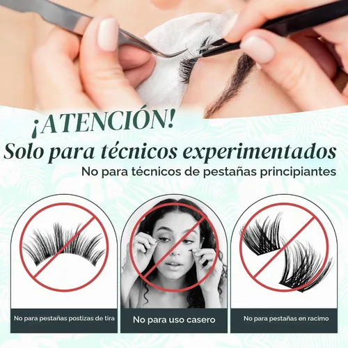 Vista 7 de LASHVIEW - Pegamento para extensiones de pestañas, 0.3 seg de secado rápido, permanencia de 6-8 semanas, adhesivo negro profesional, pegamento