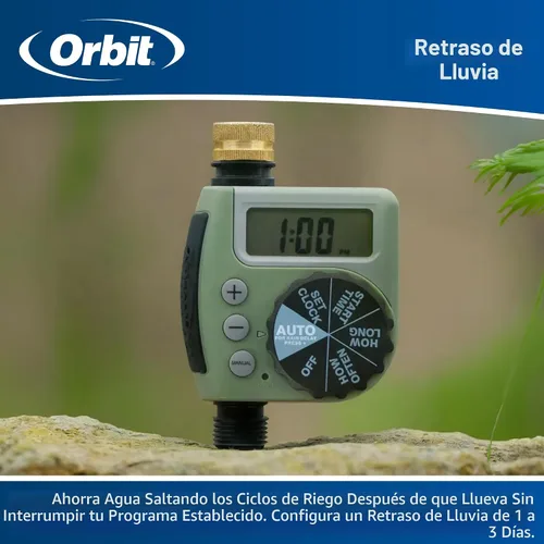 Vista 9 de Orbit 62056 Temporizador de grifo de manguera de un solo dial de salida (paquete de 2)
