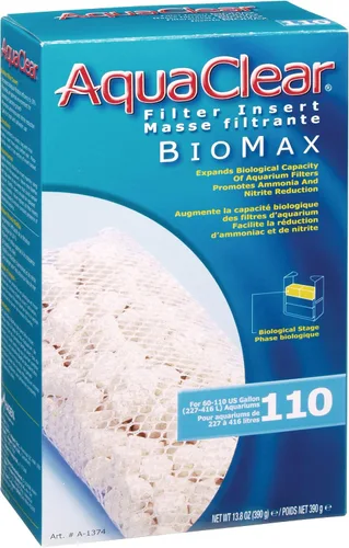 Vista 13 de Aqua Clear AquaClear 20 BioMax, Medio de Reemplazo para Filtro de Acuario, A1370A1
