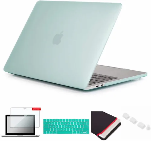 Vista 71 de Se7enline Compatible con MacBook Pro Touch Bar Case 2016/2017/2018/2019, funda rígida mate para Mac Pro de 13 pulgadas, A1706/A1989/A2159, funda
