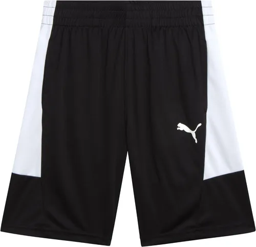 Vista 18 de PUMA Pantalones cortos deportivos para niños, de secado rápido, transpirables, entrelazados, con bolsillos (tallas 4-20)