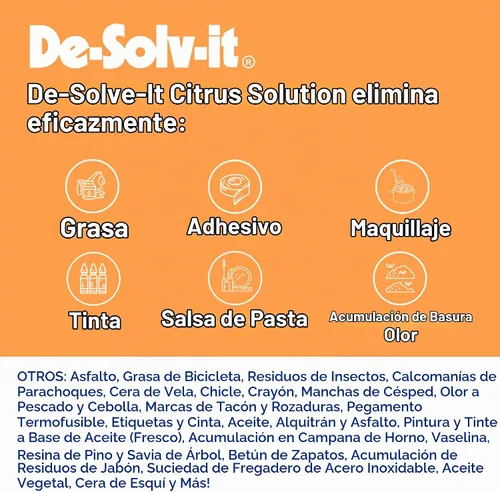 Vista 3 de Orange-sol 10497 Removedor de solv-it 32 oz