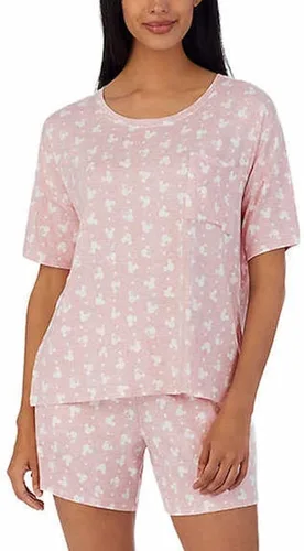 Vista 2 de Disney Conjunto de pijama corto y camisa de manga corta de 2 piezas para mujer
