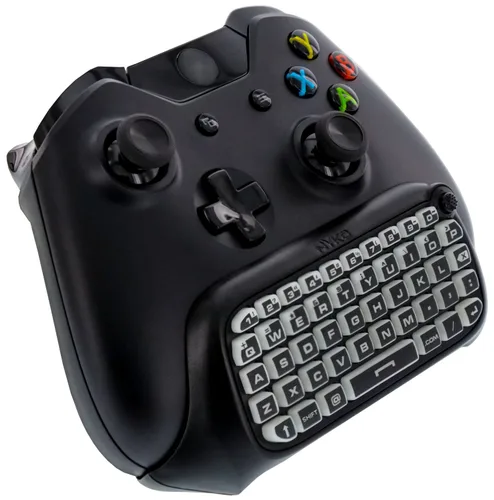 Vista 10 de Nyko Type Pad - Chat Pad Message Keyboard with Glow in the Dark Keys and 3.5mm Jack for Xbox One Wireless Controller