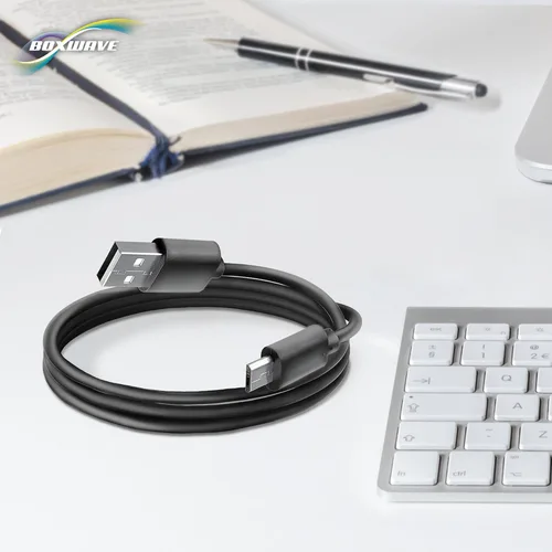 Vista 6 de BoxWave Cable compatible con impresora de bolsillo Polaroid Mint - Cable DirectSync, carga duradera y sincronización