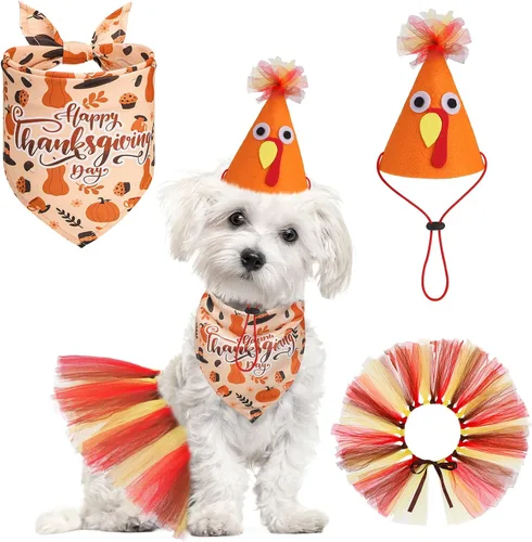 Vista 18 de SCENEREAL Suministros para fiesta de cumpleaños para perros, bandana de cumpleaños para perro, juego de collar de pajarita con números de Niño azul