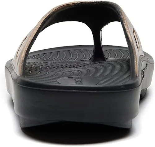 Vista 7 de Sandalias unisex originales con soporte de arco para recuperación deportiva, sandalias informales para mujeres y hombres, almohada nube deslizante