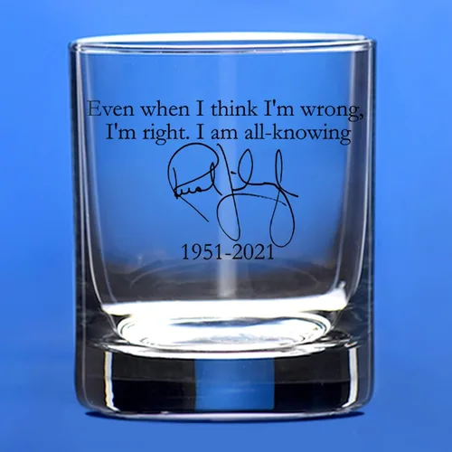 Vista 5 de Patriots Cave Rush Limbaugh - Even When I Think I'm Wrong I'm Right Vaso de whisky antiguo de 11 onzas Vaso de mezcla de cóctel Lowball