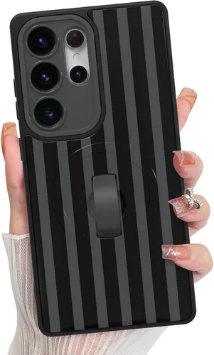 Vista 85 de KANGHAR Compatible con iPhone 17 Pro Case Spot Pattern - Negro Mancha rosada negra