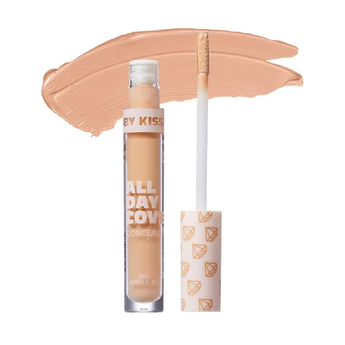 Vista 16 de Ruby Kisses Corrector para todo el día, ligero, cobertura completa, corrector multiusos, 0.13 onzas líquidas (porcelana justa)