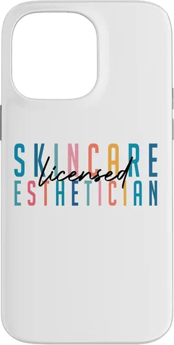 Vista 21 de Licensed Skin Esthetician Graduation Skin Esthetician Case for iPhone 17