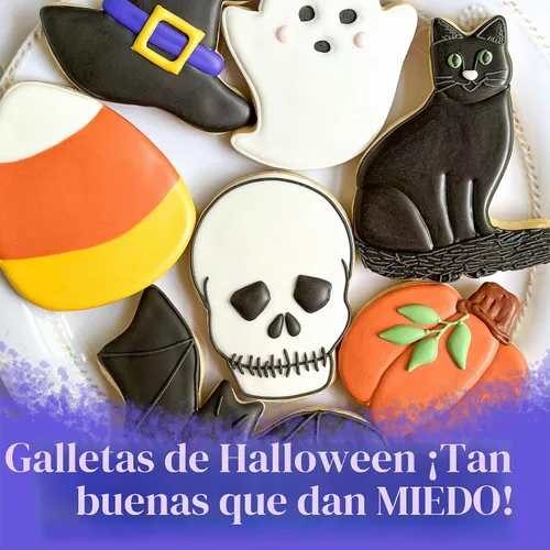 Vista 5 de Juego de 5 cortadores de galletas de Halloween de Ann Clark