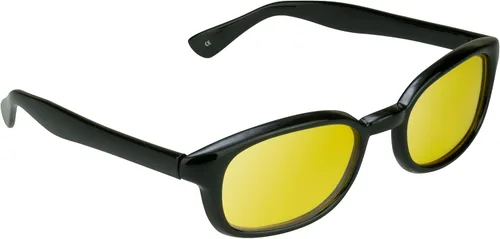 Vista 7 de proSPORT Visión nocturna antideslumbrante lente amarilla gafas de sol conducción hombres mujeres aviador metal plástico Marcos