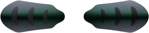 Vista 86 de Advanblack Protectores de mano Road Glide 2024 Alpine Green para Harley Touring y Softails