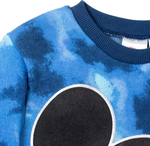 Vista 4 de Disney Conjunto de sudadera y pantalones deportivos de Mickey Mouse para niños pequeños