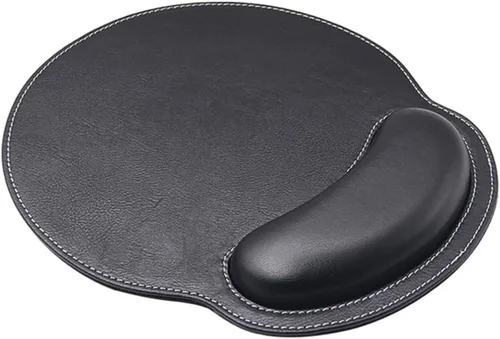 Vista 14 de RICHEN - Tapete ergonómico para mouse con soporte de muñeca, base de goma antideslizante para computadora, portátil y Mac, reposabrazos ligero