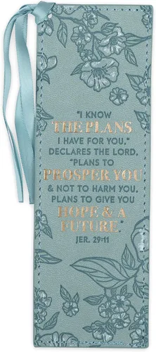 Vista 18 de Christian Art Gifts - Marcapáginas premium de piel sintética vegana con escritura bíblica para mujeres: Cuando ella habla - Proverbios 31:26, Marrón
