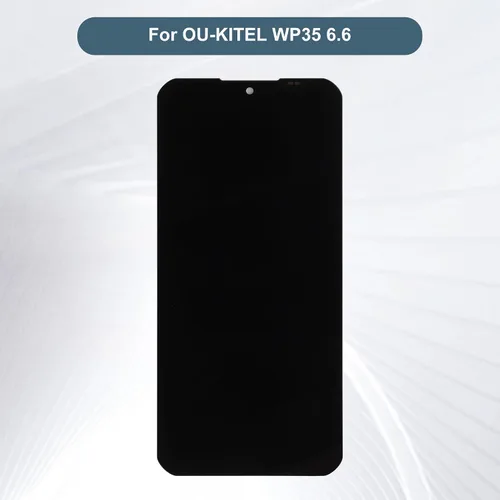 Vista 2 de Reemplazo de pantalla LCD táctil digitalizador Asamblea compatible con OUKITEL WP35 6.6 "con herramientas (negro)