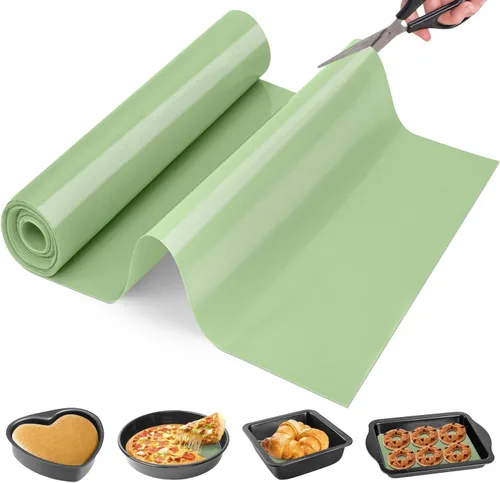 Vista 10 de Rollo de silicona para hornear – La mejor alfombrilla de silicona alemana para hornear – Alfombrilla de silicona antiadherente para repostería