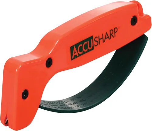 Vista 14 de AccuSharp Serie Gourmet - Afilador de cuchillos de 15 grados para cuchillos gourmet, cuchillas reversibles de carburo de tungsteno afilado