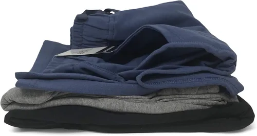 Vista 5 de Sexy Basics Paquete de 3 pantalones con cordón para mujer Pantalones capri de algodón de rizo francés