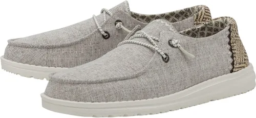Vista 4 de Hey Dude Wendy Chambray Mocasines para mujer