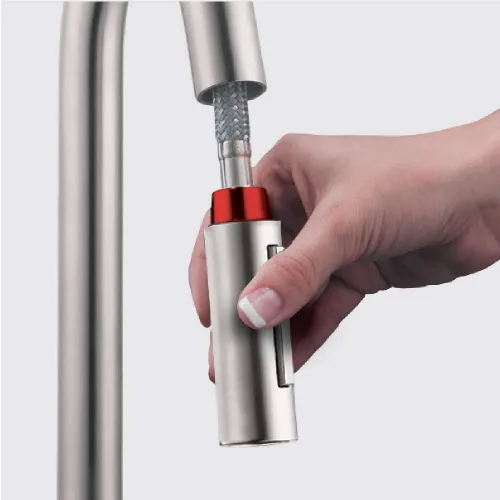 Vista 8 de 88624000 Pieza de repuesto para manguera de grifo de cocina Hansgrohe para manguera de spray extraíble 95507000 95506000, 59 pulgadas de longitud